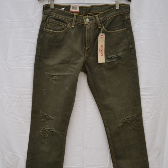 dark green levis